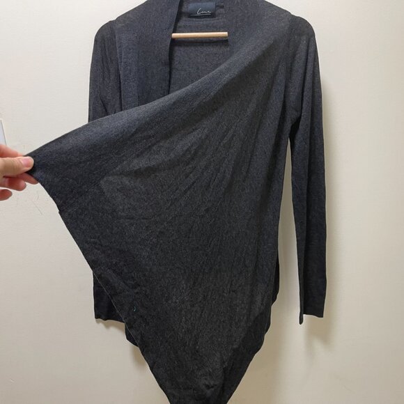 Line Cashmere Cardigan Sweater sz S - Picture 4 of 9